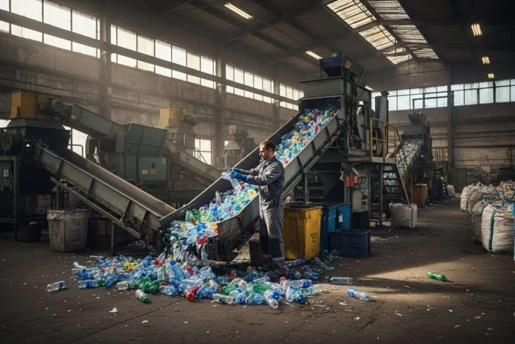 Fabrication de plastiques recyclés à Paris